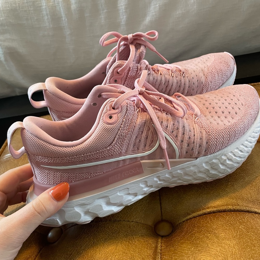 Nike React Infinity 3- Light Pink - image 1
